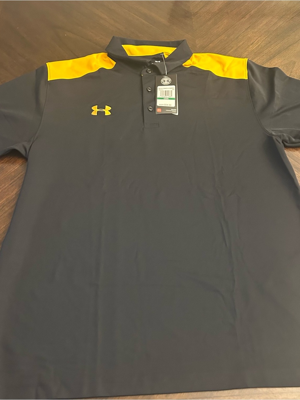 Under Armour Men's UA Team Colorblock Polo New size Large - Picture 2 of 9
